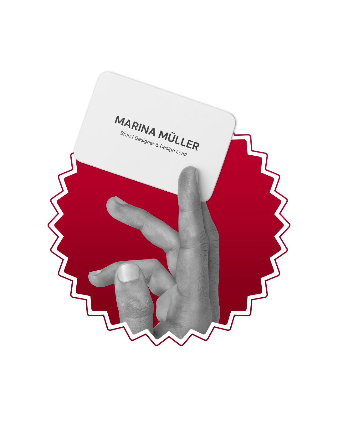 Marina Müller brand designer collage